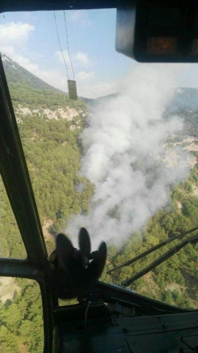 Saklıkent'te Orman Yangını