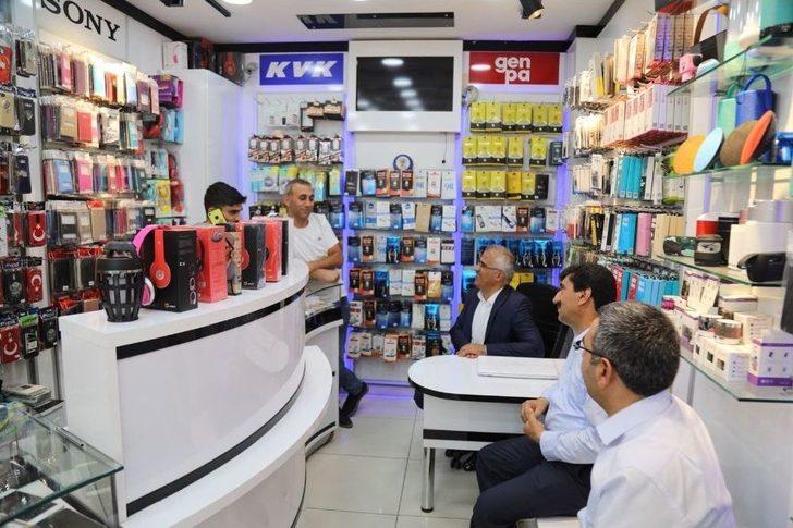 Başkan Barakazi, Esnafın Taleplerini Dinledi G1