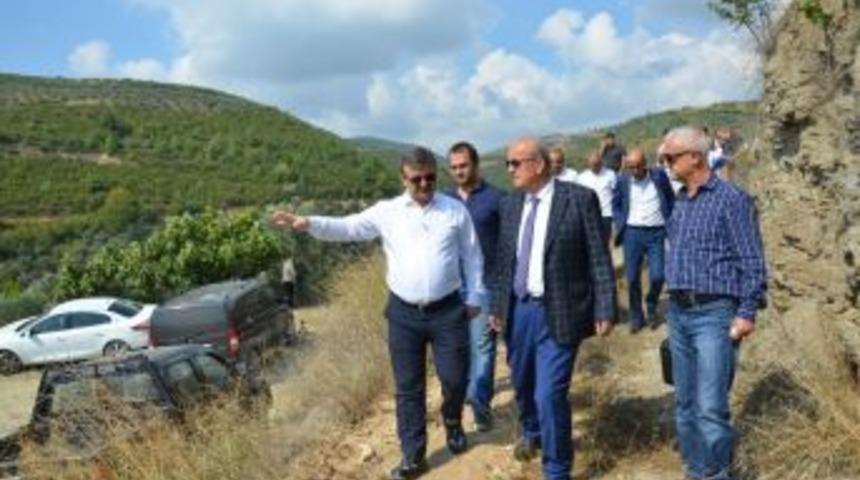 İznik Barajında İlk &Ccedil;alışmalar Başladı