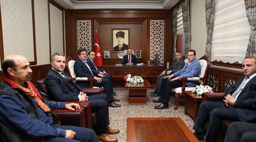 Turizm Sekt&ouml;r&uuml; Temsilcilerinden Vali Pehlivan&rsquo;a Ziyaret