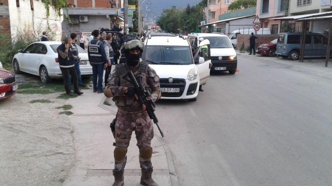 Bursa&rsquo;da Bin 500 Polis İle Dev Uygulama