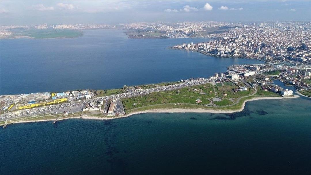 Kanal İstanbul G&uuml;zergahı Havadan G&ouml;r&uuml;nt&uuml;lendi