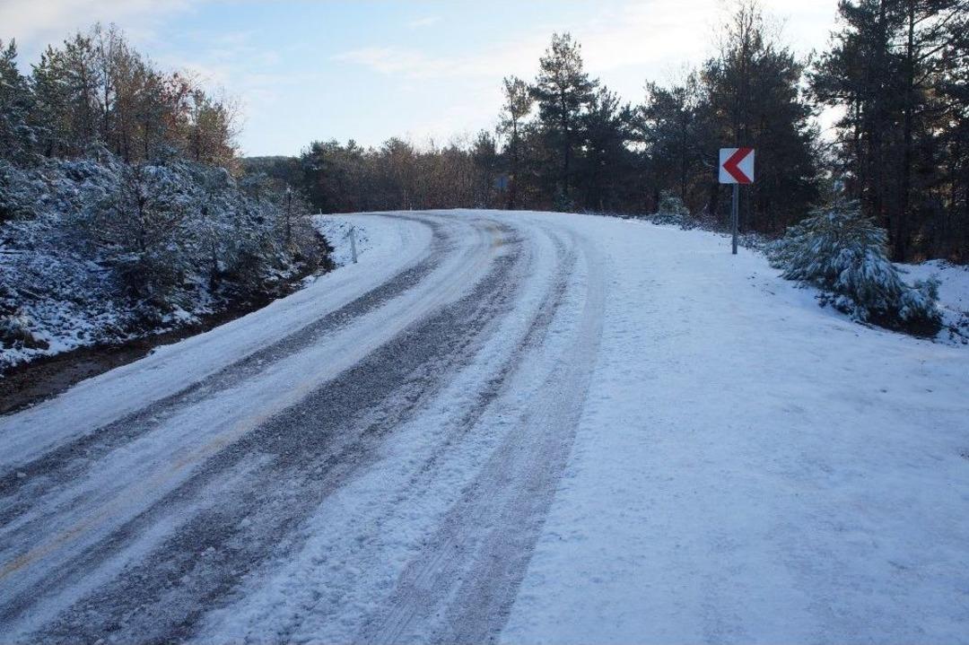 &Ccedil;anakkale&rsquo;de Kar Yağışı