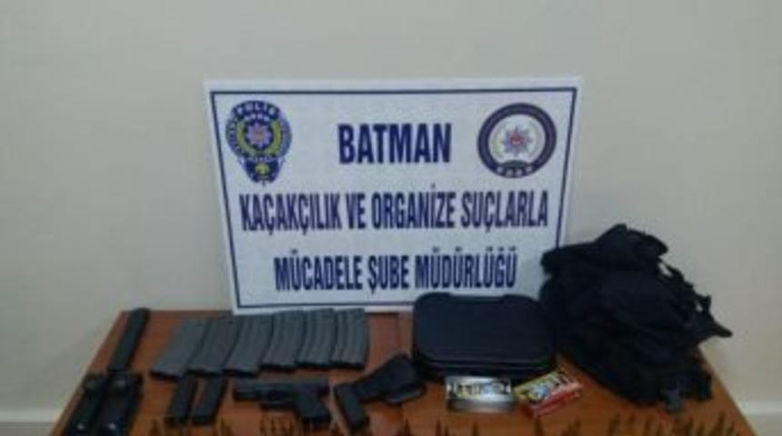 Batman&rsquo;da Evden Cephanelik &Ccedil;ıktı