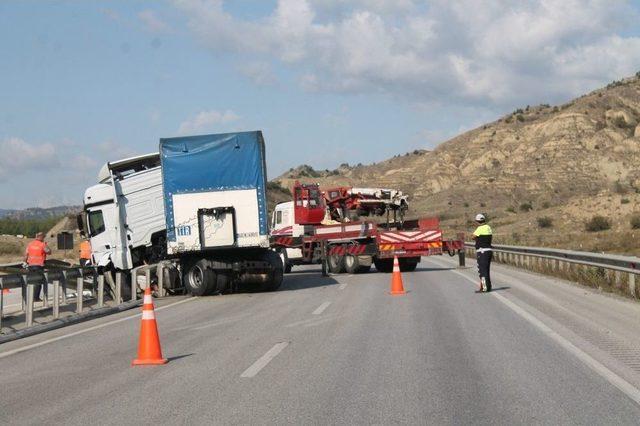 Tosya’da Trafik Kazası: 1 Yaralı