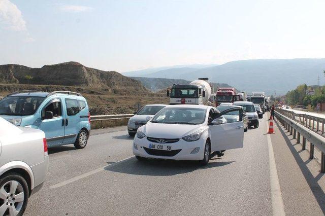 Tosya’da Trafik Kazası: 1 Yaralı