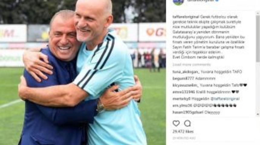 Taffarel De Açıkladı: "evet Cimbom Nerede Kalmıştık"