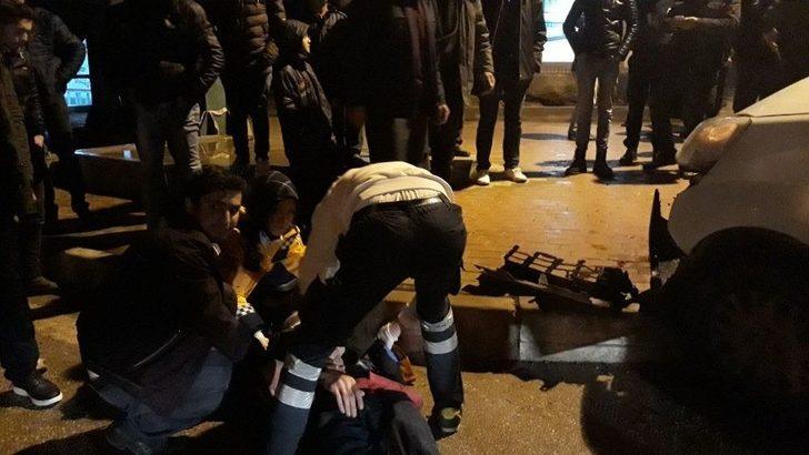 Beton Mikseri İle Ticari Araçla Çarpıştı: 1 Yaralı G1