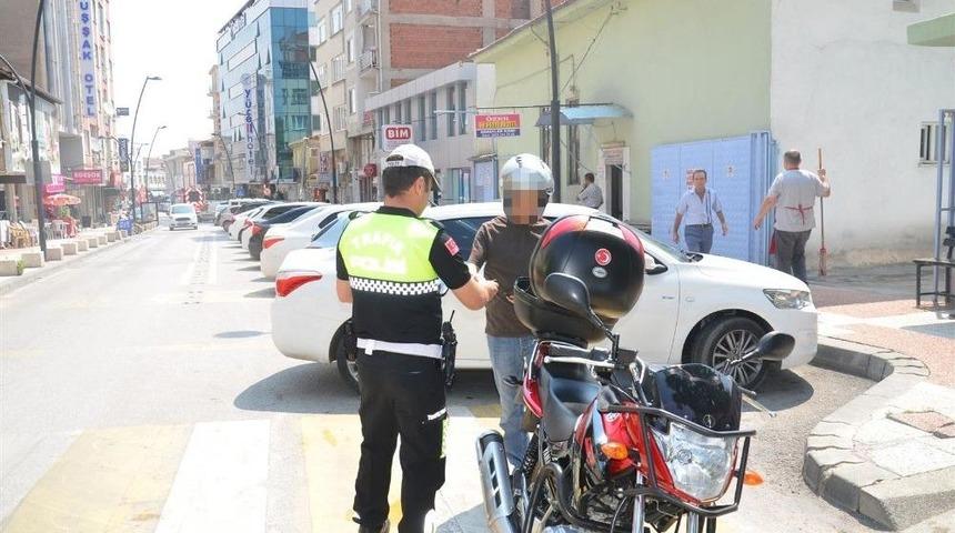 Uşak’ta Abartı Egzozlu Motorlara Sıkı Denetim