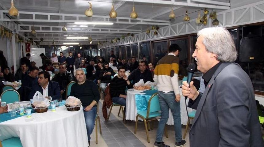 Başkan Şahin, Belediye Personeliyle Yemekte Buluştu