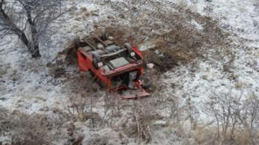 Nevşehir&rsquo;de Trafik Kazası, 1 &Ouml;l&uuml;, 2 Yaralı