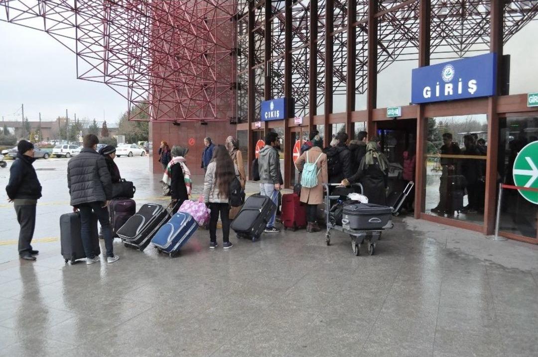 &Ouml;ğrenciler Gitti Eskişehir Boşaldı