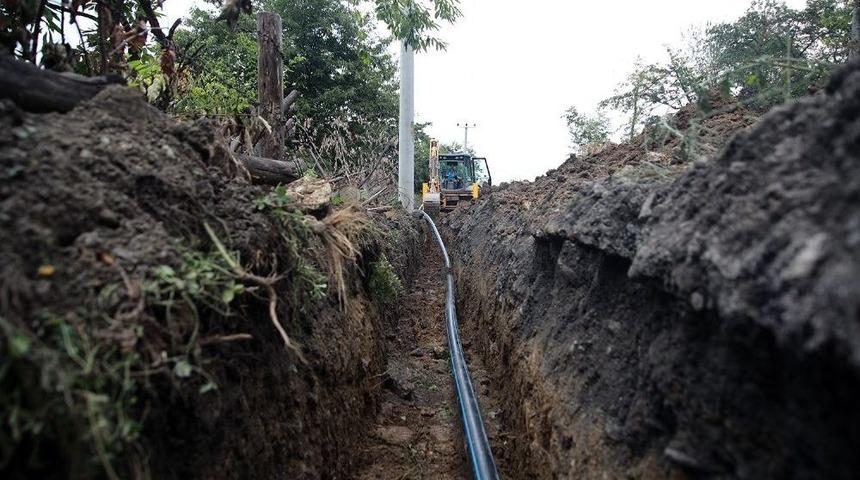 Saski&rsquo;den Sapanca&rsquo;ya 5 Kilometrelik İ&ccedil;mesuyu Altyapısı