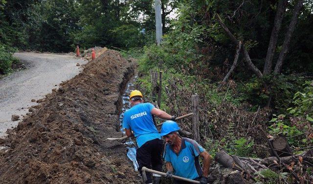 Saski’den Sapanca’ya 5 Kilometrelik İçmesuyu Altyapısı