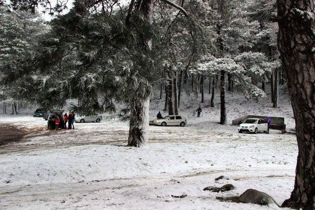 Kazdağları Beyaza Büründü