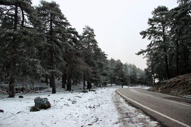 Kazdağları Beyaza Büründü