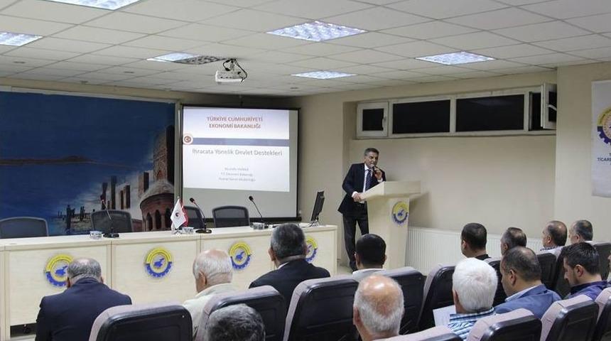 Tatvan&rsquo;da &ldquo;dış Ticaret&rdquo; Bilgilendirme Semineri D&uuml;zenlendi