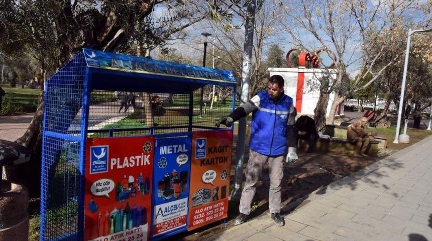 Aliağa Belediyesinden Geri D&ouml;n&uuml;ş&uuml;me Tam Destek