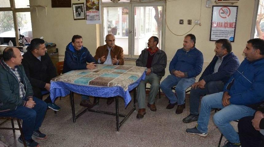 Demir Ve Sertkaya&rsquo;dan Mahalle Ziyareti