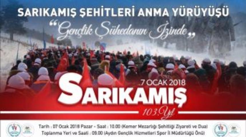 Aydın Gen&ccedil;liği Sarıkamış Şehitlerinin İzinden Y&uuml;r&uuml;yecek
