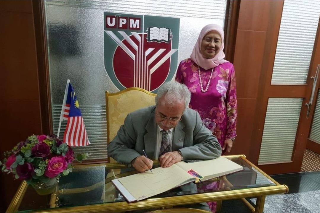 Erzurum Teknik &Uuml;niversitesi Rekt&ouml;r&uuml; Prof. Dr. Muammer Yaylalı&rsquo;nın Malezya Putra &Uuml;niversitesi Ziyareti
