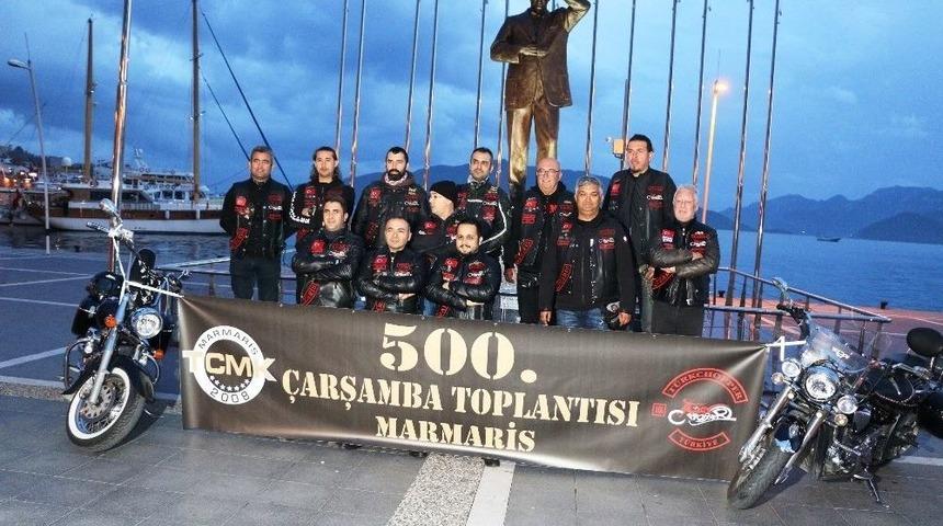 Motosiklet Tutkunları 500. Kez Buluştu