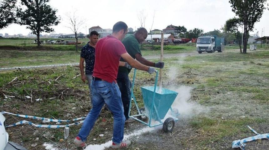 Tekirdağ’da Kurban Satış Noktasında Hazırlıklar Tamamladı