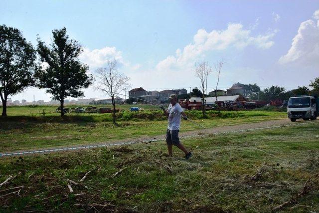 Tekirdağ’da Kurban Satış Noktasında Hazırlıklar Tamamladı