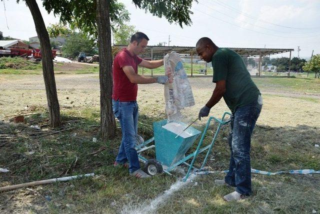 Tekirdağ’da Kurban Satış Noktasında Hazırlıklar Tamamladı