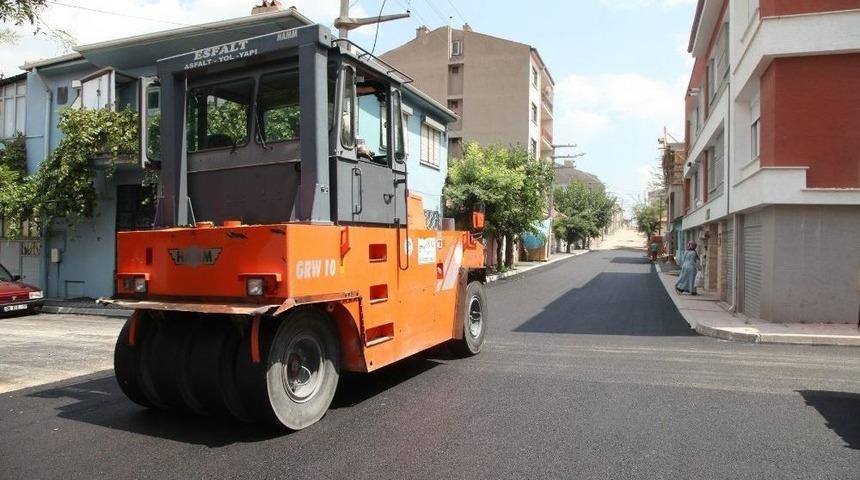 Huzur Mahallesi’nde Asfalt Seferberliği