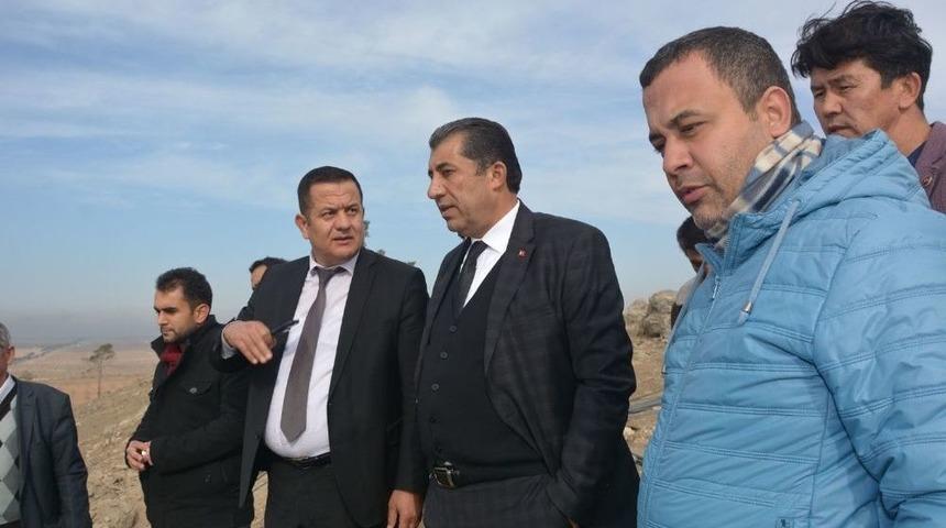 Ceylanpınar’a Dev Türk Bayrağı