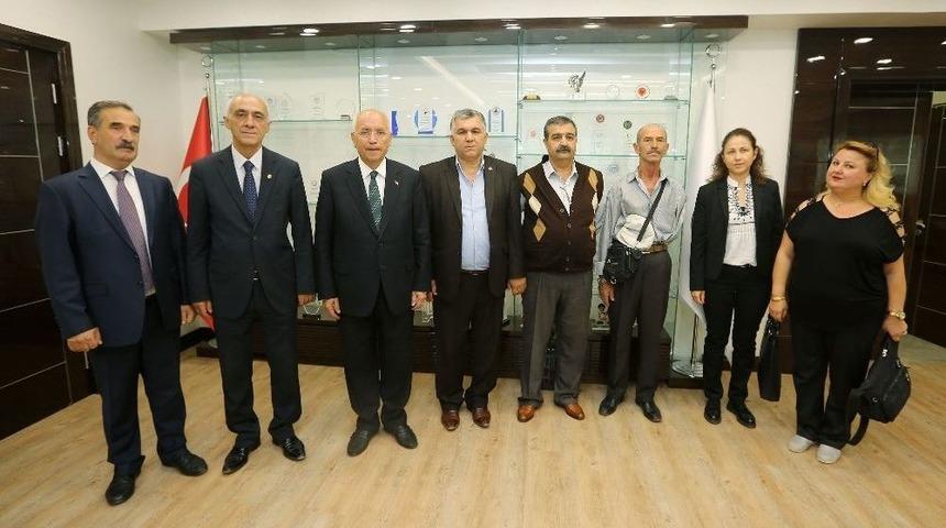 Başkan Yaşar&rsquo;a Şehit Ailelerinden Teşekk&uuml;r