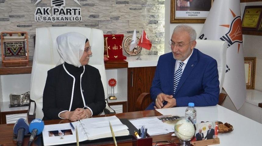 Ak Parti Genel Başkan Yardımcısı Kavakcı Kan’dan Kahtalı’ya Ziyaret