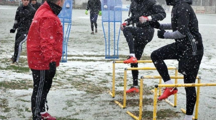 Gaziantepspor, &Uuml;mraniyespor Ma&ccedil;ı Hazırlıklarını S&uuml;rd&uuml;r&uuml;yor