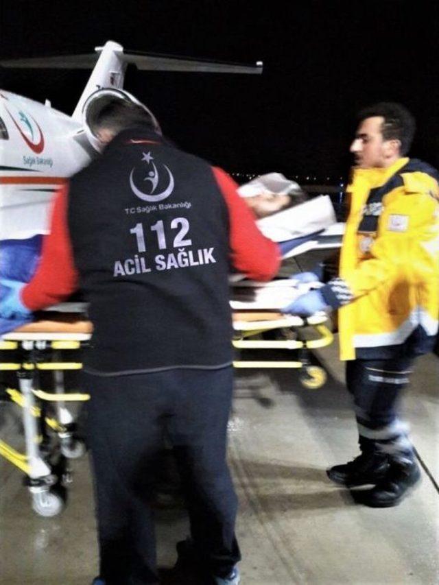 Uçak Ambulans Genç Halil İbrahim İçin Havalandı