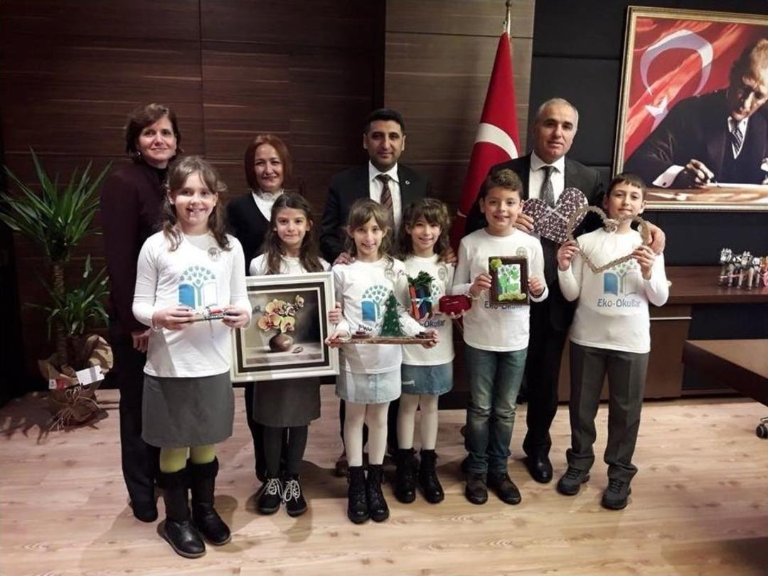 Ergene Vadisi İlkokulu Eko Okul Projesi &Ccedil;alışmalarını S&uuml;rd&uuml;r&uuml;yor