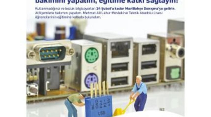 Bozuk Ve Eski Bilgisayarlar Laboratuvara Bağışlanacak