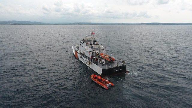 Sinop’ta Denizde Kurtarma Tatbikatı Yapıldı