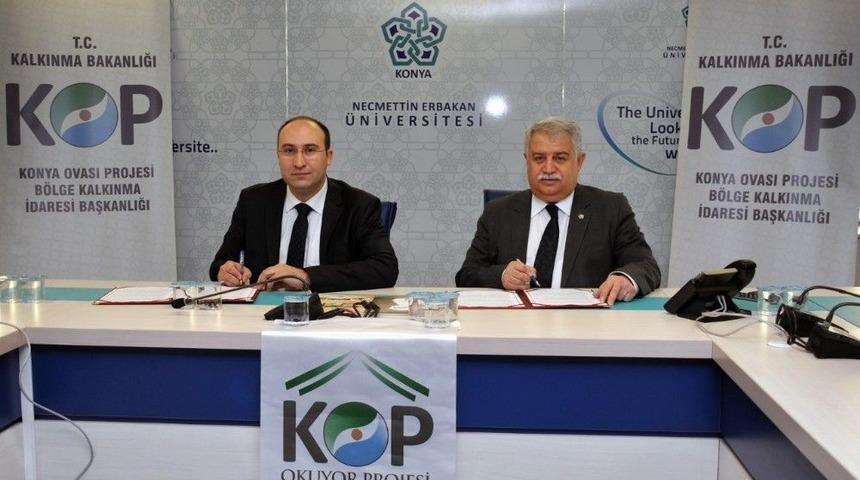 Ne&uuml; Ve Kop Arasında &lsquo;kop Okuyor&rsquo; Projeleri Protokolleri İmzalandı