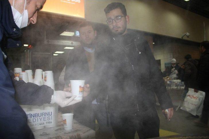 Marmaray Yolcularına Sıcak Çorba Molası G5