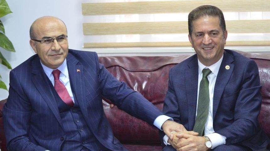 Y&uuml;reğir Ziraat Odası, Vali Demirtaş&rsquo;ı Ağırladı