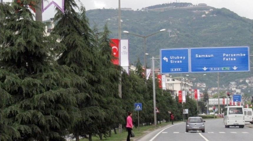 Ordu&rsquo;da Yollara 19 Bin Fidan