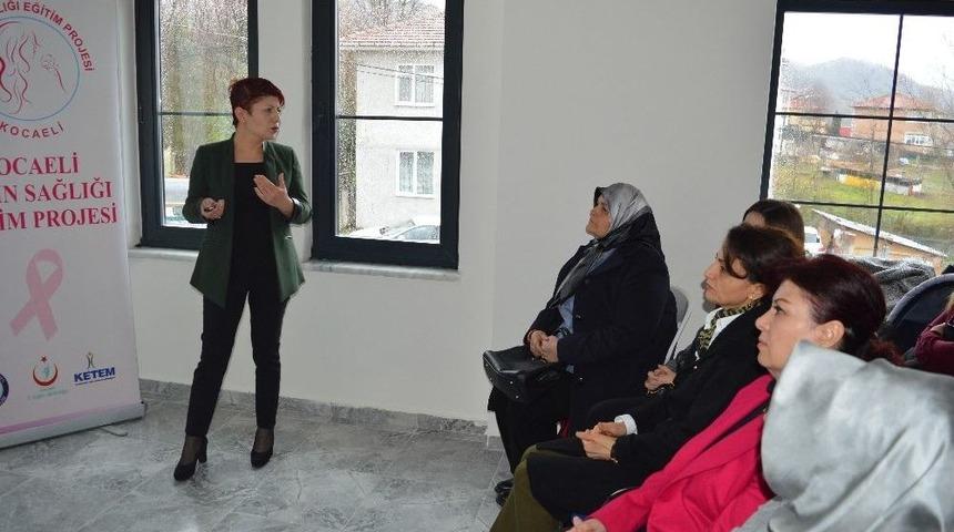 "kocaeli Kadın Sağlığı Projesi"nin İlk K&ouml;y Eğitimi Kartepe&rsquo;de Verildi