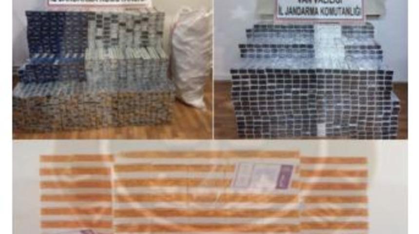 Jandarmadan Ka&ccedil;ak Sigara Operasyonu