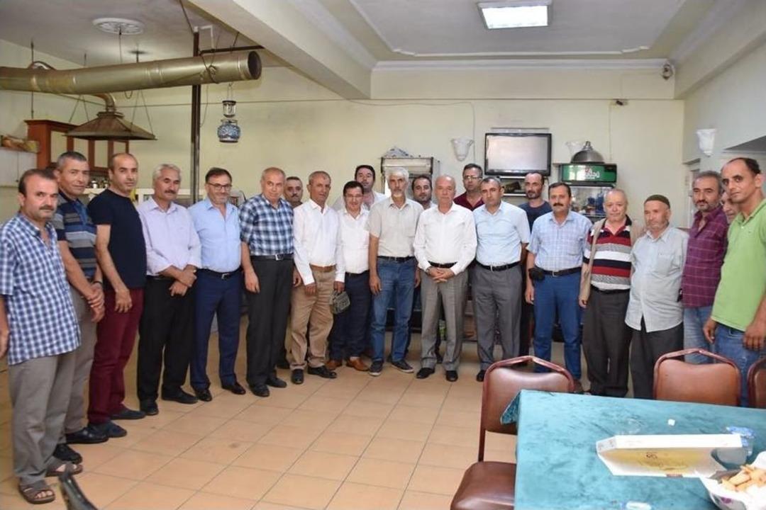 Başkan Bah&ccedil;avan Dursunbeyli Dernekleri Ziyaret Etti