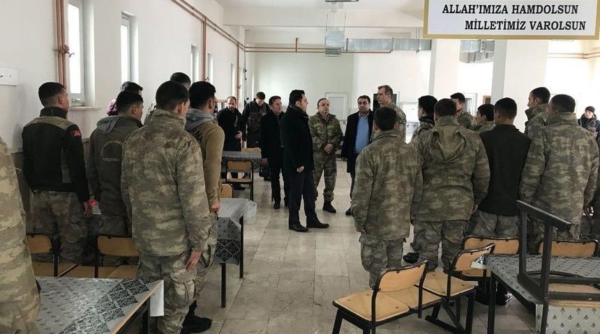 Kaymakam &Ouml;zcan&rsquo;dan Karakol Ziyareti