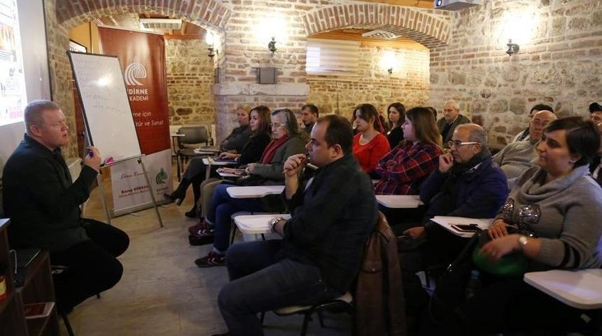 Edirne Akademi&rsquo;de Eğitimler Devam Ediyor