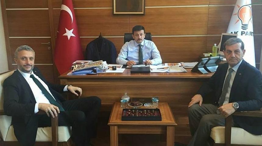 Başkan &Ouml;zkan&rsquo;dan Hamza Dağ&rsquo;a Ziyaret