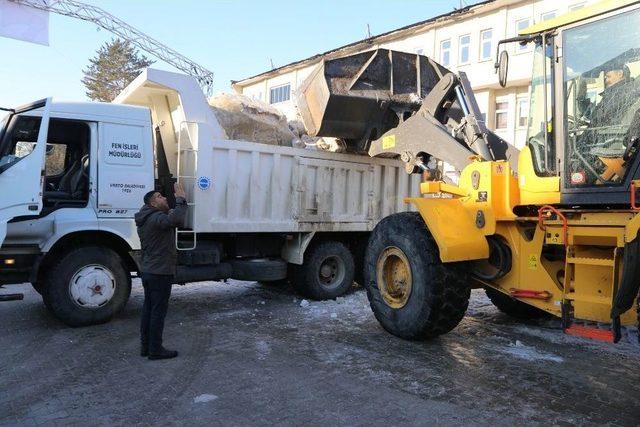 Varto&rsquo;da Karlar İl&ccedil;e Dışına Taşınıyor 1