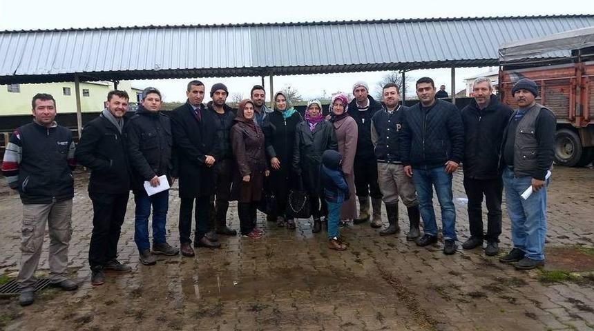 Gen&ccedil; &Ccedil;ift&ccedil;ilere Hibe Hayvan Desteği